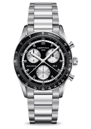 Certina - C0244471105100  DS 2 Chrono 1/100 Sec PreciDrive Inverted Panda