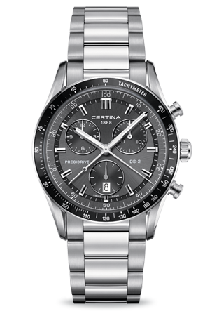 Certina - C0244471108100  DS 2 Chrono 1/100 Sec PreciDrive Grey