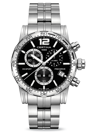 Certina - C0274171105700  DS Sport Chrono Stainless Bezel