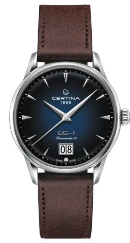 Certina - C029.426.16.041.00  DS-1 Big Date Powermatic 80 Stainless Steel / Blue