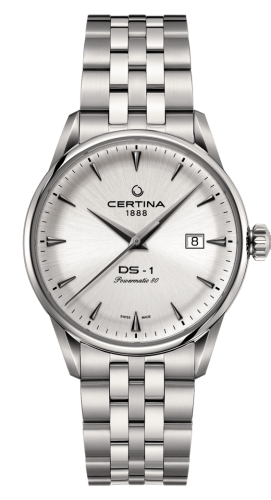 Certina - C029.807.11.031.00  DS-1 Powermatic 80 40 Stainless Steel / Silver / Bracelet