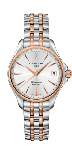 Certina - C032.051.22.036.00  DS Action Diamonds 33.8 Two Tone / Silver