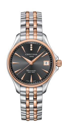 Certina - C032.051.22.086.00  DS Action Diamonds 33.8 Two Tone / Grey