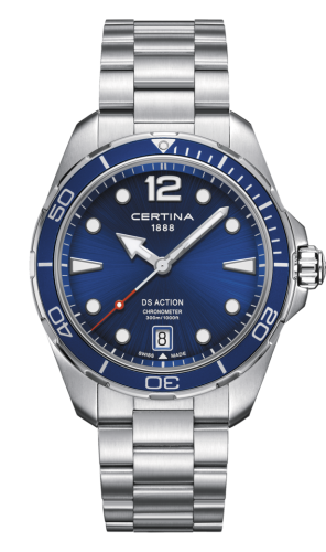 Certina - C032.451.11.047.00  DS Action 43 Quartz Stainless Steel / Blue