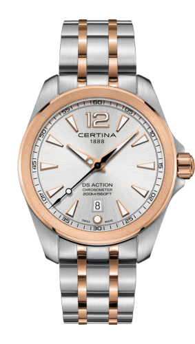 Certina - C032.851.22.037.00  DS Action 41 Quartz Two Tone / Silver