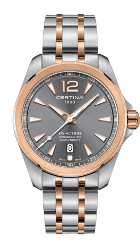 Certina - C032.851.22.087.00  DS Action 41 Quartz Two Tone / Grey