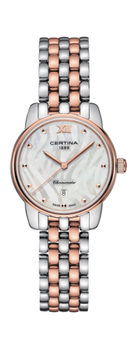 Certina - C033.051.22.118.00  DS-8 Lady Stainless Steel - Rose Gold / MOP / Bracelet