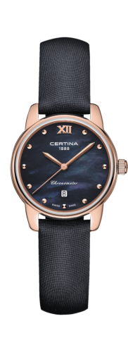 Certina - C033.051.36.128.00  DS-8 Lady Rose Gold / Black MOP