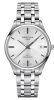 Certina DS-8 Powermatic 80 Lady Stainless Steel / White / Strap (C033.451.11.031.00)