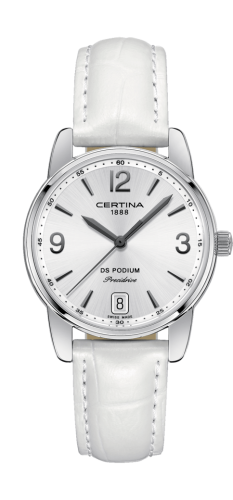 Certina - C034.210.16.037.00  DS Podium 33 Stainless Steel / Silver / Strap