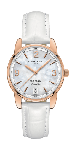 Certina - C034.210.36.117.00  DS Podium 33 Rose Gold PVD / MOP / Strap