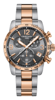 Certina DS Podium Chronograph 1/10 Sec Titanium / Grey / Bracelet (C034.417.22.087.00)