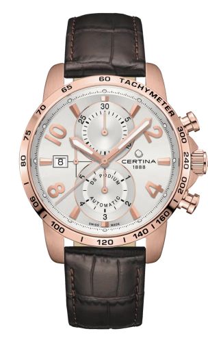 Certina - C034.427.36.037.00  DS Podium Chronograph Automatic Rose / Silver