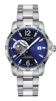 Certina DS Podium Chronograph GMT Stainless Steel / Blue / Bracelet (C034.455.11.047.00)