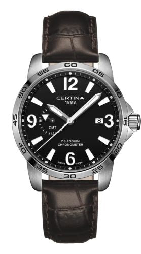 Certina - C034.455.16.050.00  DS Podium GMT Stainless Steel / Black