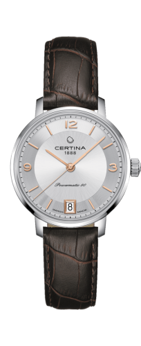 Certina - C035.207.16.037.01  DS Caimano Powermatic 80 Stainless Steel / Silver / Strap