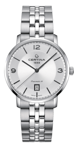 Certina - C035.407.11.037.00  DS Caimano Powermatic 80 Stainless Steel / Silver / Bracelet