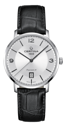 Certina - C035.407.16.037.00  DS Caimano Powermatic 80 Stainless Steel / Silver / Strap