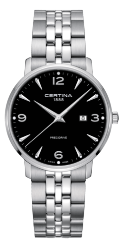 Certina - C035.410.11.057.00  DS Caimano 39 Stainless Steel / Black / Bracelet