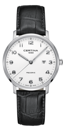 Certina - C035.410.16.012.00  DS Caimano 39 Stainless Steel / White / Strap