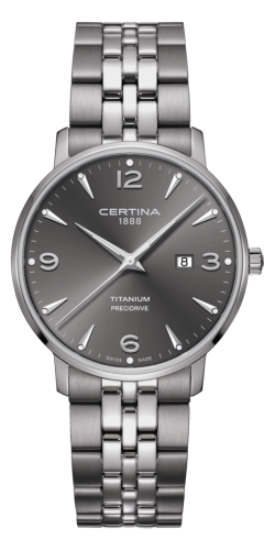 Certina - C035.410.44.087.00  DS Caimano 39 Titanium / Grey / Bracelet