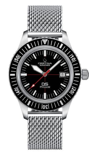 Certina - C036.407.11.050.00  DS PH200M Stainless Steel / Black / Mesh