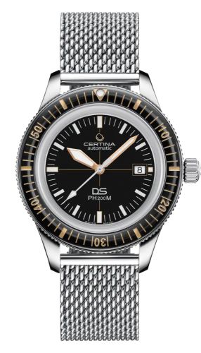 Certina - C036.407.11.050.01  DS PH200M Stainless Steel / Black / Mesh