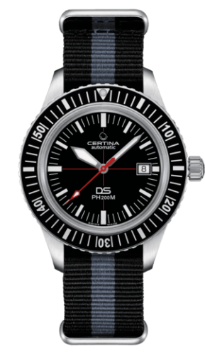 Certina - C036.407.16.050.00  DS PH200M Stainless Steel / Black / NATO