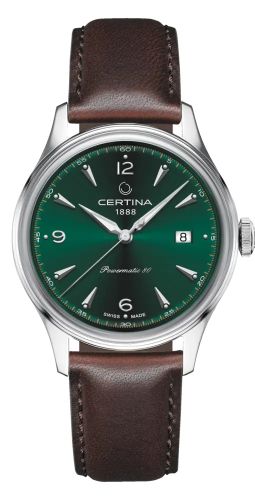 Certina - C038.407.16.097.00  DS Powermatic 80 Stainless Steel / Green