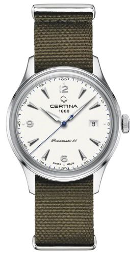 Certina - C038.407.18.037.00  DS Powermatic 80 Stainless Steel / White