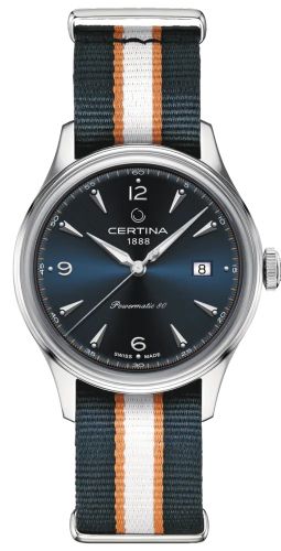 Certina - C038.407.18.047.00  DS Powermatic 80 Stainless Steel / Blue