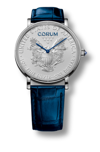 Corum - C082/03059  Coin Watch Automatic 50th AnnvieSilver $1