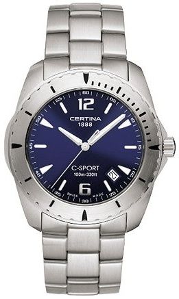 Certina - C260.7198.42.56  C-Sport Stainless Steel / Bue / Bracelet