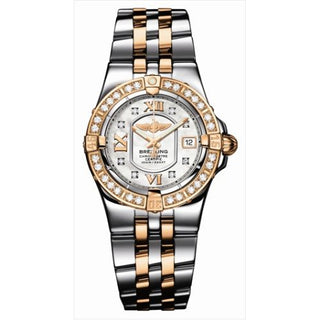 Breitling - C7134012.A681  Starliner 2008 Two Tone Rose / MOP / Diamond