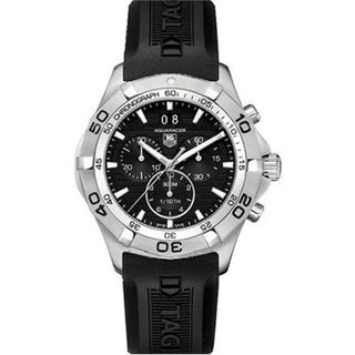 TAG Heuer - CAF101E.FT8011  Aquaracer 300M Quartz Chronograph 43 Stainless Steel / Black / Rubber