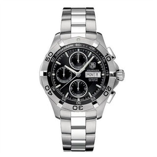 TAG Heuer - CAF2010.BA0815  Aquaracer 300M Calibre 16 Day-Date 43 Stainless Steel / Black / Bracelet