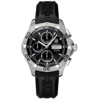 TAG Heuer - CAF2010.FT8011  Aquaracer 300M Calibre 16 Day-Date 43 Stainless Steel / Black / Rubber