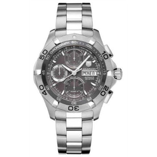 TAG Heuer - CAF5011.BA0815  Aquaracer Calibre 16 Day-Date COSC 43 Stainless Steel / Grey / Bracelet