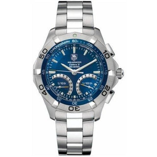 TAG Heuer - CAF7012.BA0815  Aquaracer 300M Calibre S 43 Stainless Steel / Blue / Bracelet