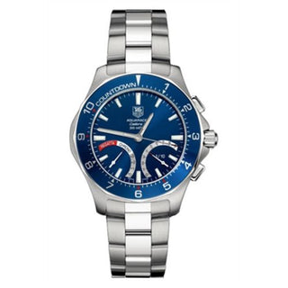 TAG Heuer - CAF7110.BA0803  Aquaracer 300M Calibre S Regatta 43 Stainless Steel / Blue / Bracelet