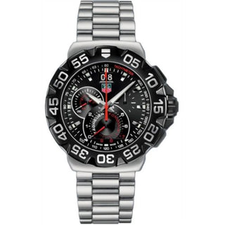 TAG Heuer - CAH1010.BA0860  Formula 1 Quartz Chronograph Big Date 44 Stainless Steel / Black / Bracelet