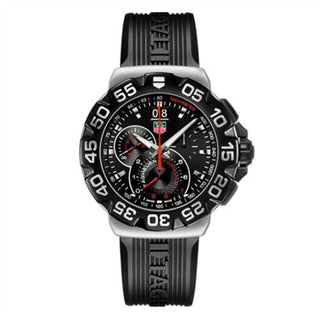 TAG Heuer - CAH1010.FT6026  Formula 1 Quartz Chronograph Big Date 44 Stainless Steel / Black / Rubber