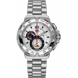 TAG Heuer - CAH101B.BA0854  Formula 1 Quartz Chronograph Big Date 44 Stainless Steel / Indy 500 / Bracelet