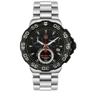 TAG Heuer - CAH1110.BA0850  Formula 1 Quartz Chronograph 41 Steel / Black / Bracelet