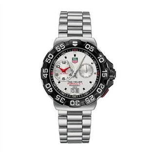 TAG Heuer - CAH1111.BA0850  Formula 1 Quartz Alarm 41 Stainless Steel / Silver / Bracelet