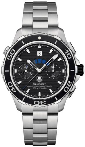 TAG Heuer - CAK211A.BA0833  Aquaracer 500M Calibre 72 43 Stainless Steel / Black / Bracelet