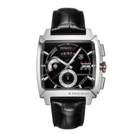 TAG Heuer Monaco Calibre 12 Black / Silver / Rubber (CAL2110.FC6257)