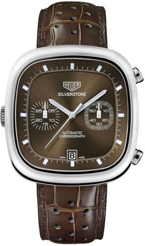 TAG Heuer - CAM2111.FC6259  Silverstone Stainless Steel / Brown / Limited Edition