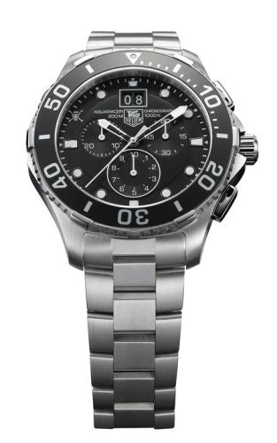 TAG Heuer - CAN1012.BA0821  Aquaracer 300M Quartz Chronograph 43 Stainless Steel / One Piece