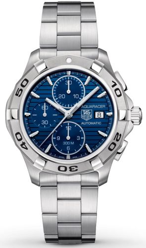 TAG Heuer - CAP2112.BA0833  Aquaracer 300M Calibre 16 42 Stainless Steel / Blue / Bracelet